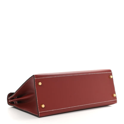 Hermes Chamonix Kelly Sellier 32 Rouge H 4 of 10
