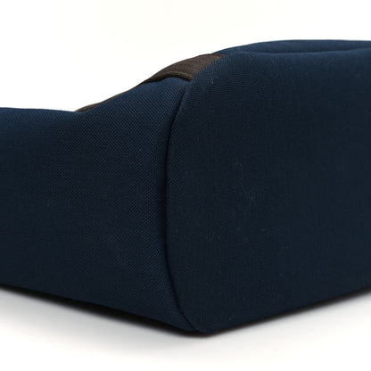 Hermes Toile Sac De Pansage Groom Bleu Navy Feu 11 of 12