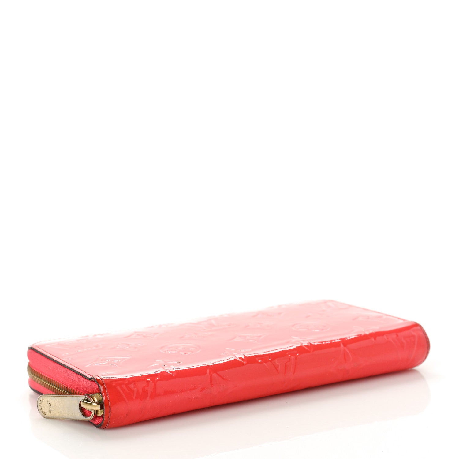Louis Vuitton Vernis Zippy Wallet Rose Litchi 4 of 8