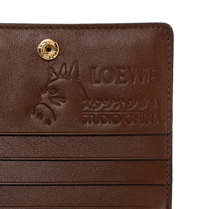 Loewe X SPIRITED AWAY Calfskin Susuwatari Compact Zip Wallet Fresh Mint 6 of 7