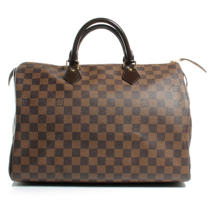 Louis Vuitton Damier Ebene Speedy 35 1 of 7