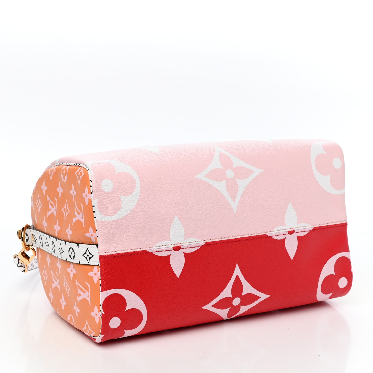 Monogram Giant Speedy Bandouliere 30 Rouge