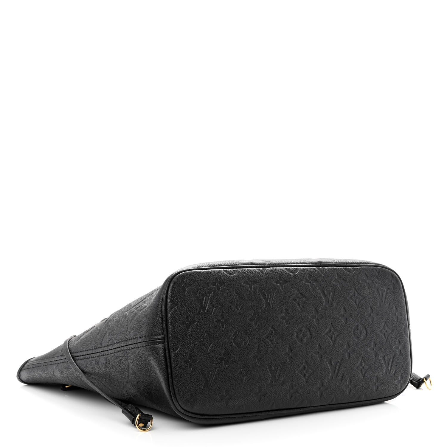 Louis Vuitton Empreinte Monogram Giant Neverfull MM Black 4 of 9