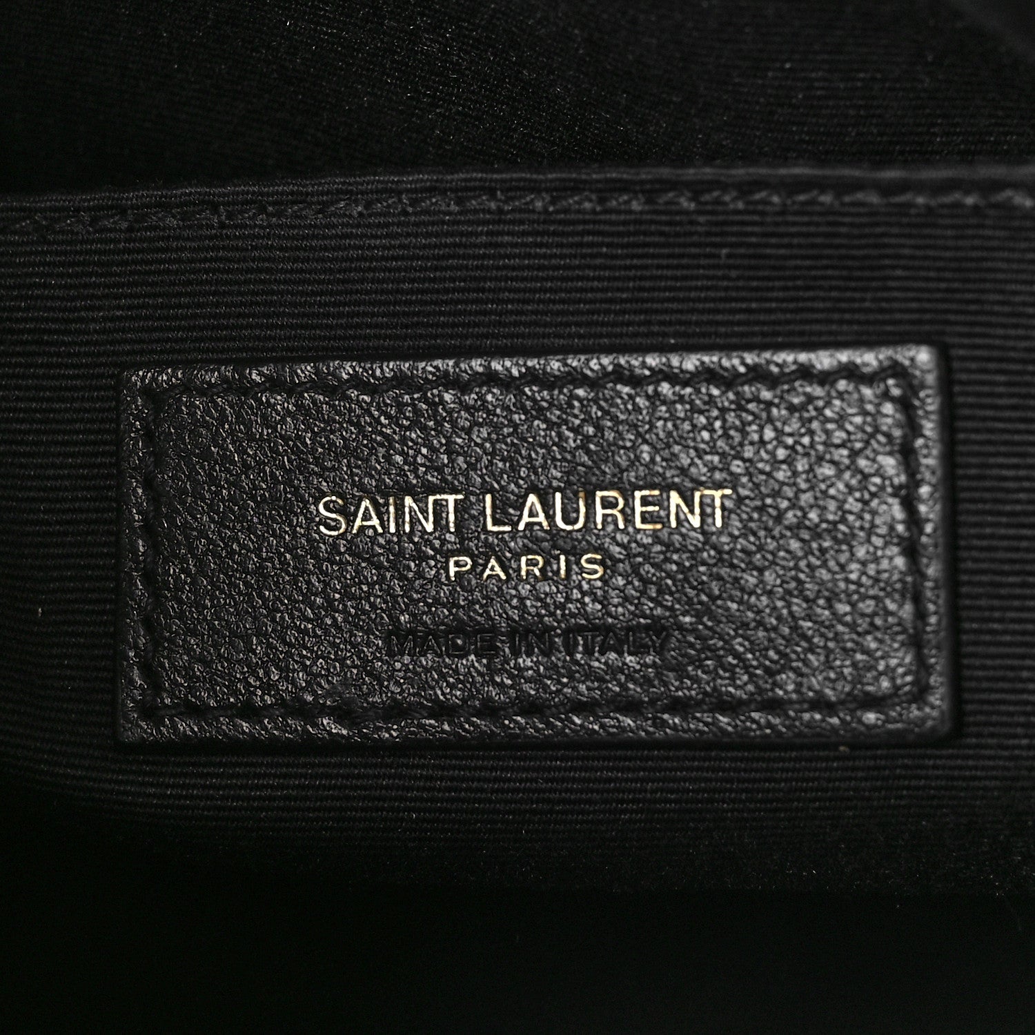 Saint Laurent Calfskin Matelasse Monogram Lou Camera Bag Dark Beige 5 of 7