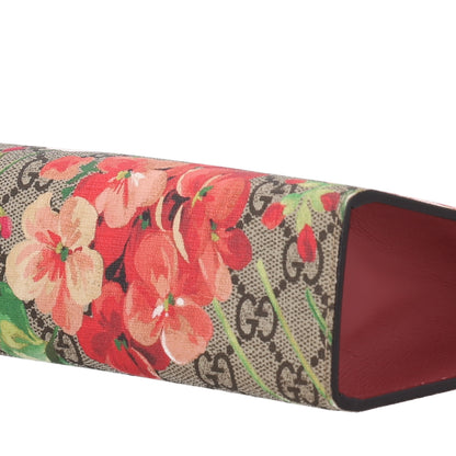 Gucci GG Supreme Monogram Blooms Large Cosmetic Case Beige Multicolor Dry Rose 10 of 10