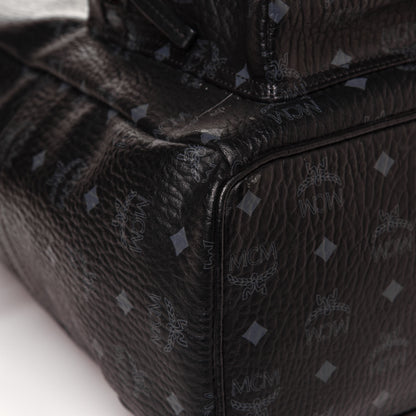 MCM Visetos Medium Stark Backpack Black 9 of 12