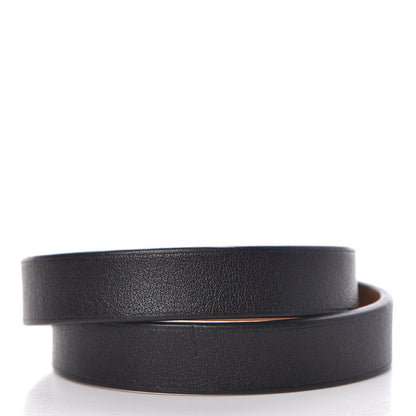Hermes Swift Mini Dog Double Tour Bracelet T2 Black 3 of 6