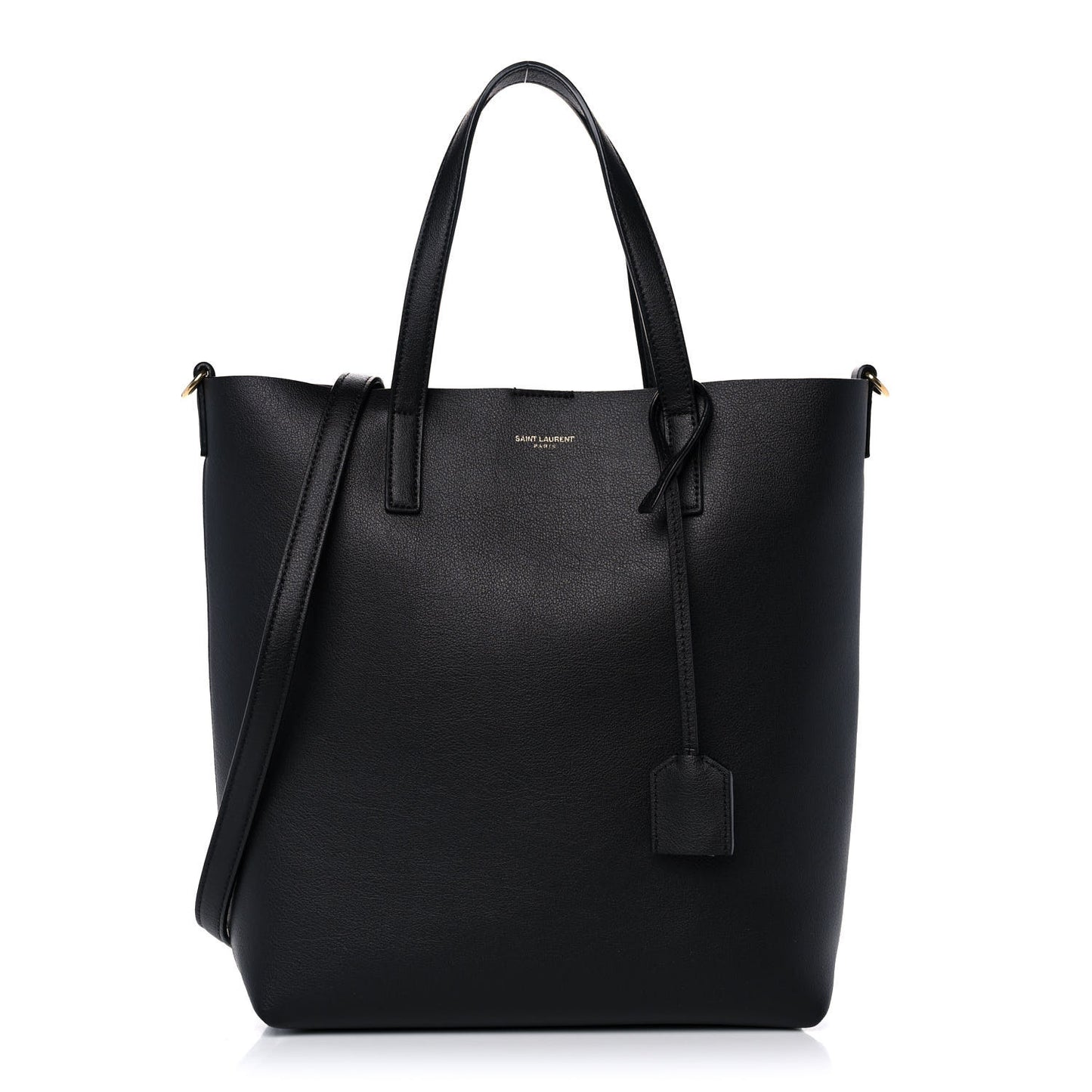 Calfskin Toy Shopping Tote Black