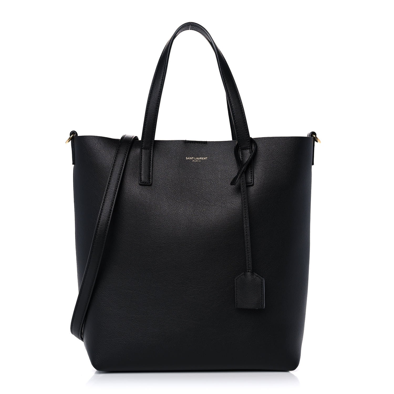 Saint Laurent Calfskin Toy Shopping Tote Black 1 of 10