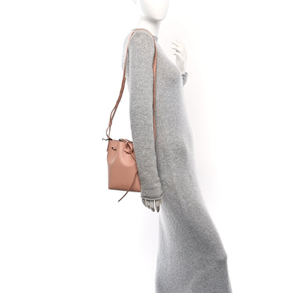 Mansur Gavriel Caviar Mini Mini Bucket Bag Cipria 2 of 9