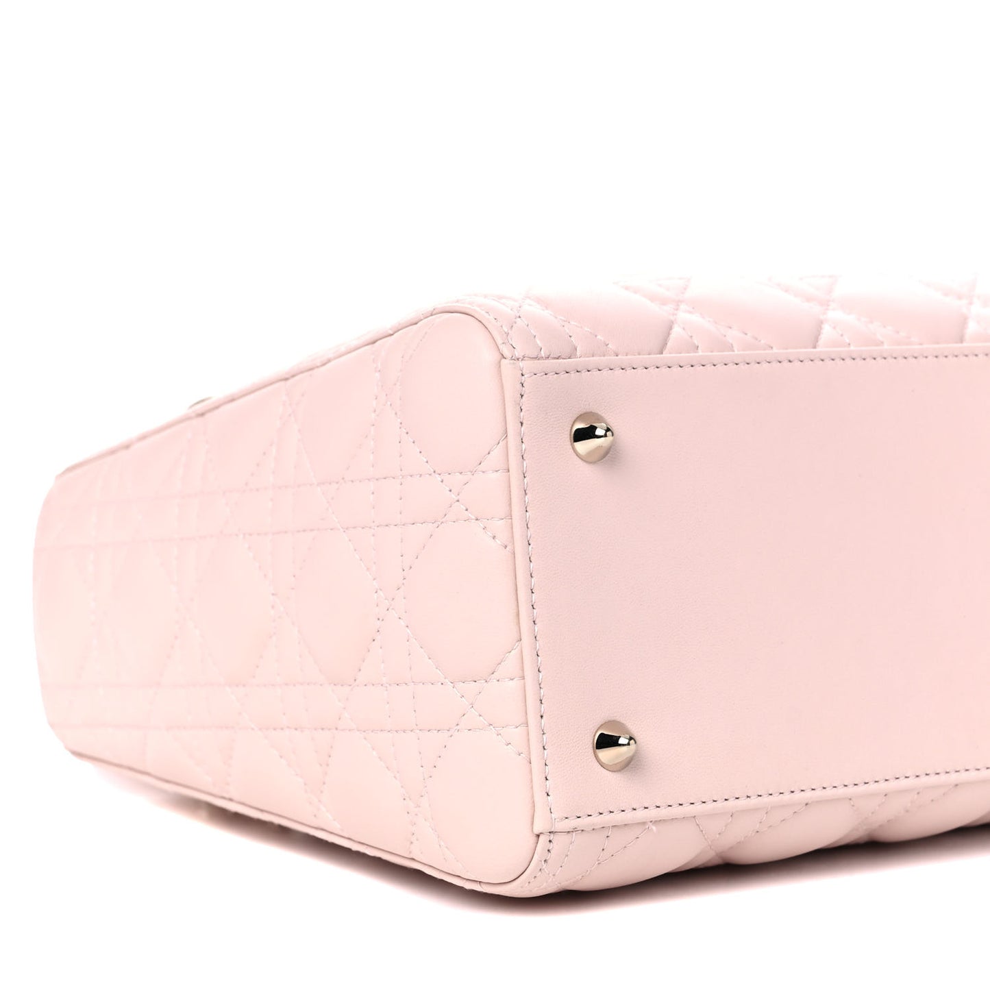 Lambskin Cannage Medium Lady Dior Light Pink