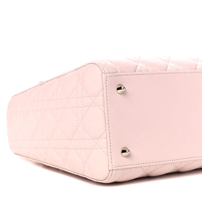 Christian Dior Lambskin Cannage Medium Lady Dior Light Pink 5 of 13