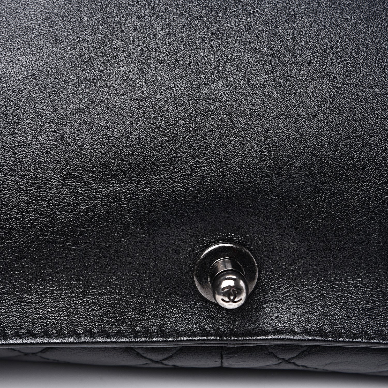 Chanel Calfskin Enchained XL Boy Flap Black 13 of 13
