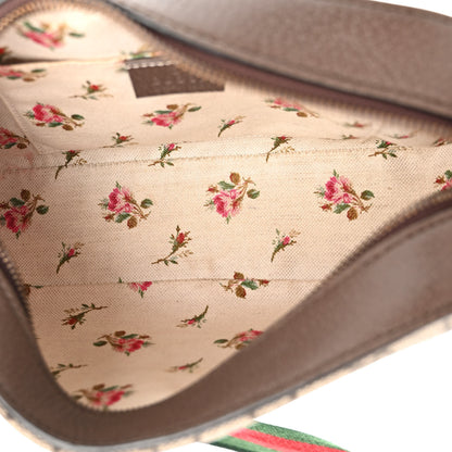 Gucci GG Supreme Monogram Web Neo Vintage Shoulder Bag Beige New Acero Crop 5 of 10