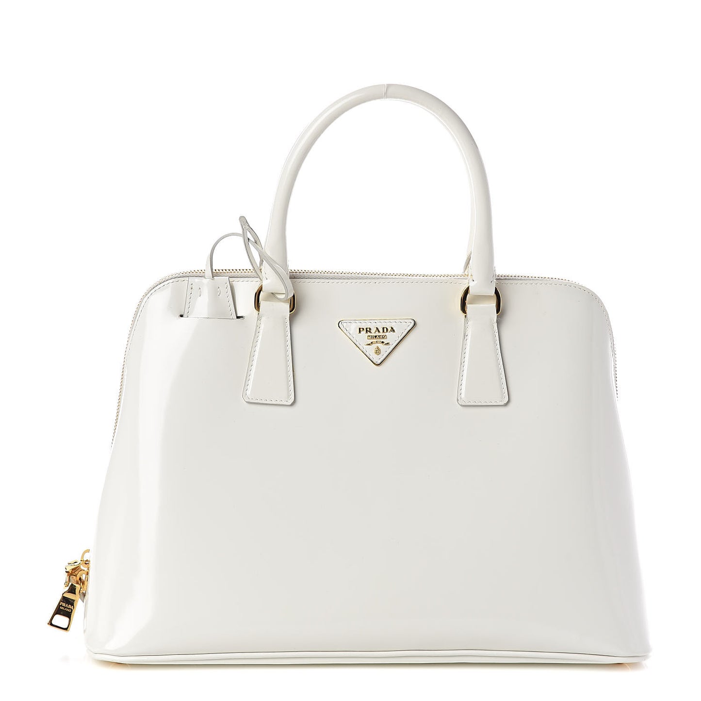 Spazzolato Medium Promenade Tote White