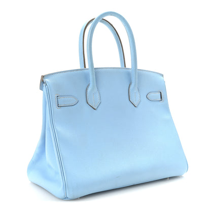 Hermes Epsom Candy Birkin 30 Celeste Mykonos 3 of 11