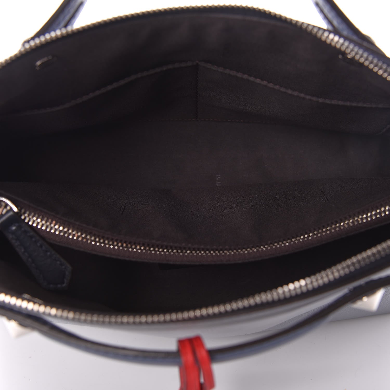 Fendi Vitello Dolce 4 Color Medium By The Way Boston Bag Ardesia Fiamma Multicolor 7 of 10