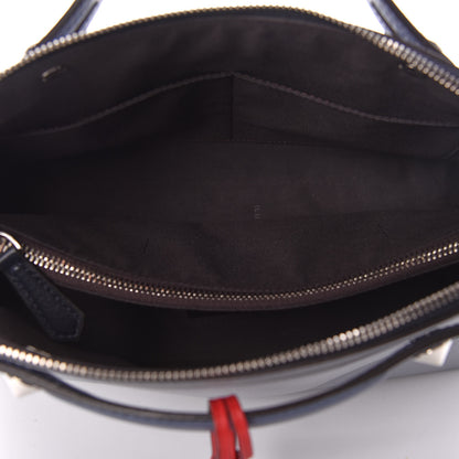 Fendi Vitello Dolce 4 Color Medium By The Way Boston Bag Ardesia Fiamma Multicolor 7 of 10