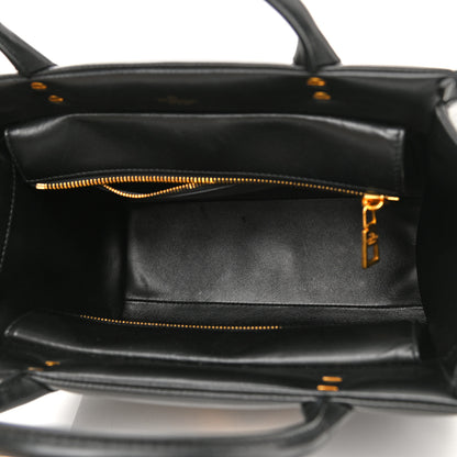 Valentino Garavani Nappa Medium One Stud Handbag Black 5 of 9