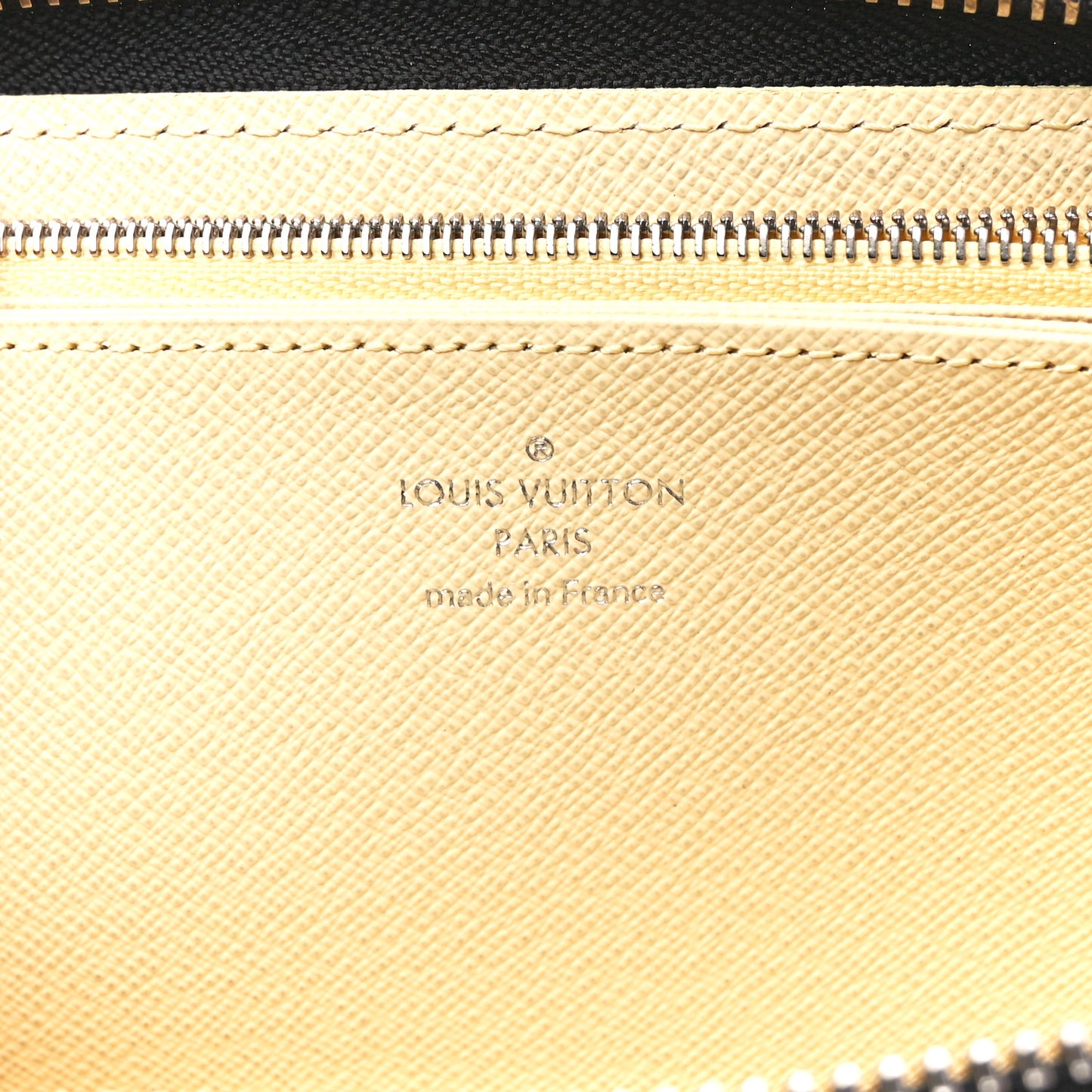 Calfskin Monogram LV Pop Zippy Wallet Blue