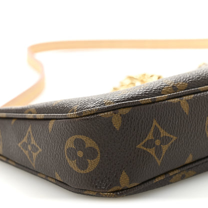 Louis Vuitton Monogram Chain Pochette Accessories 8 of 9