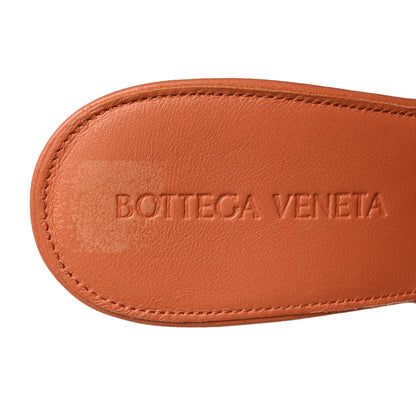 Bottega Veneta Nappa Maxi Intrecciato Lido Mule Sandals 37 Papaya 7 of 8