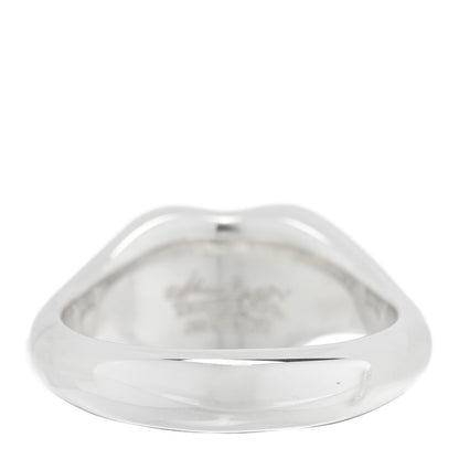 Tiffany Sterling Silver Elsa Peretti Full Heart Ring 50 5.5 3 of 5