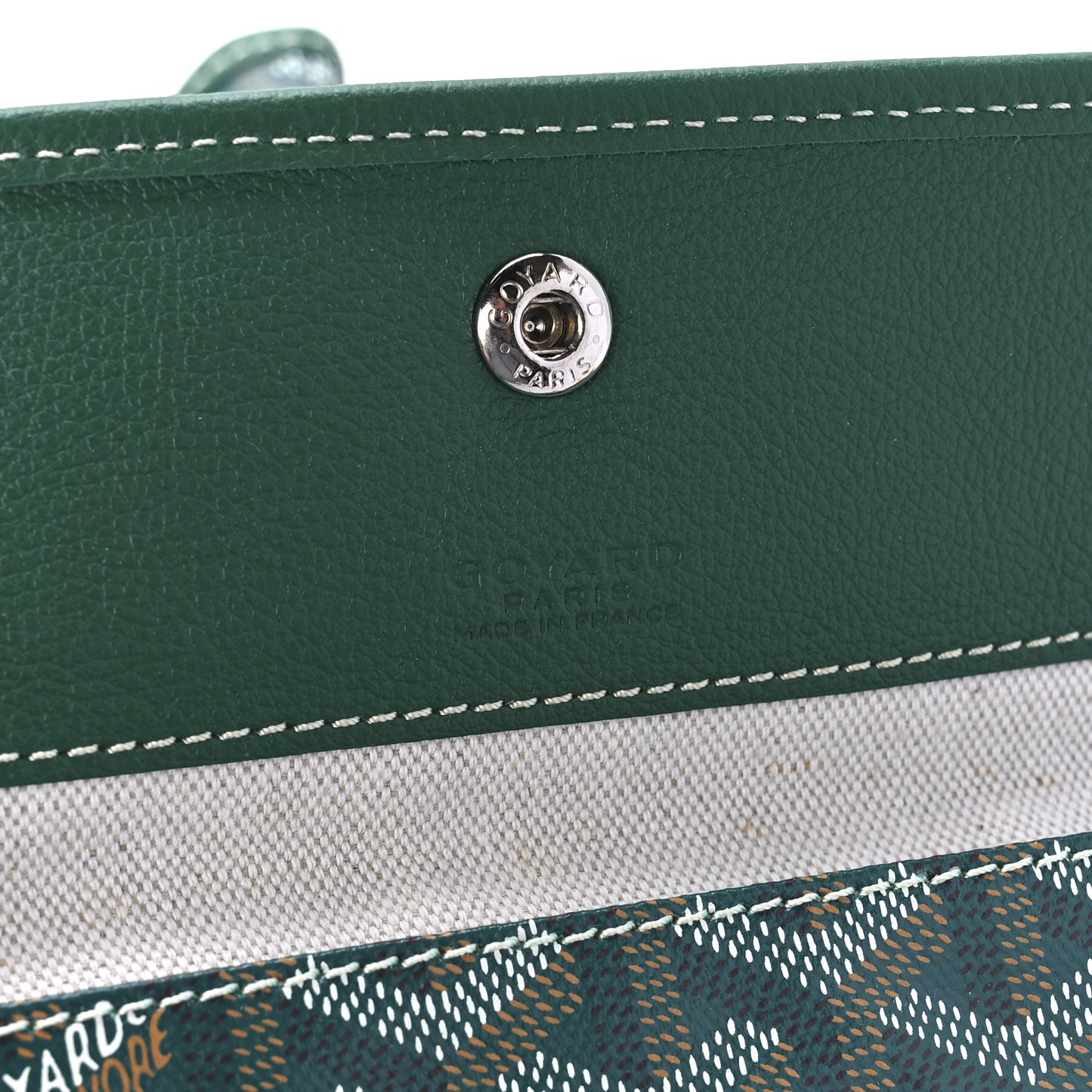 Goyardine Saint Louis GM Green