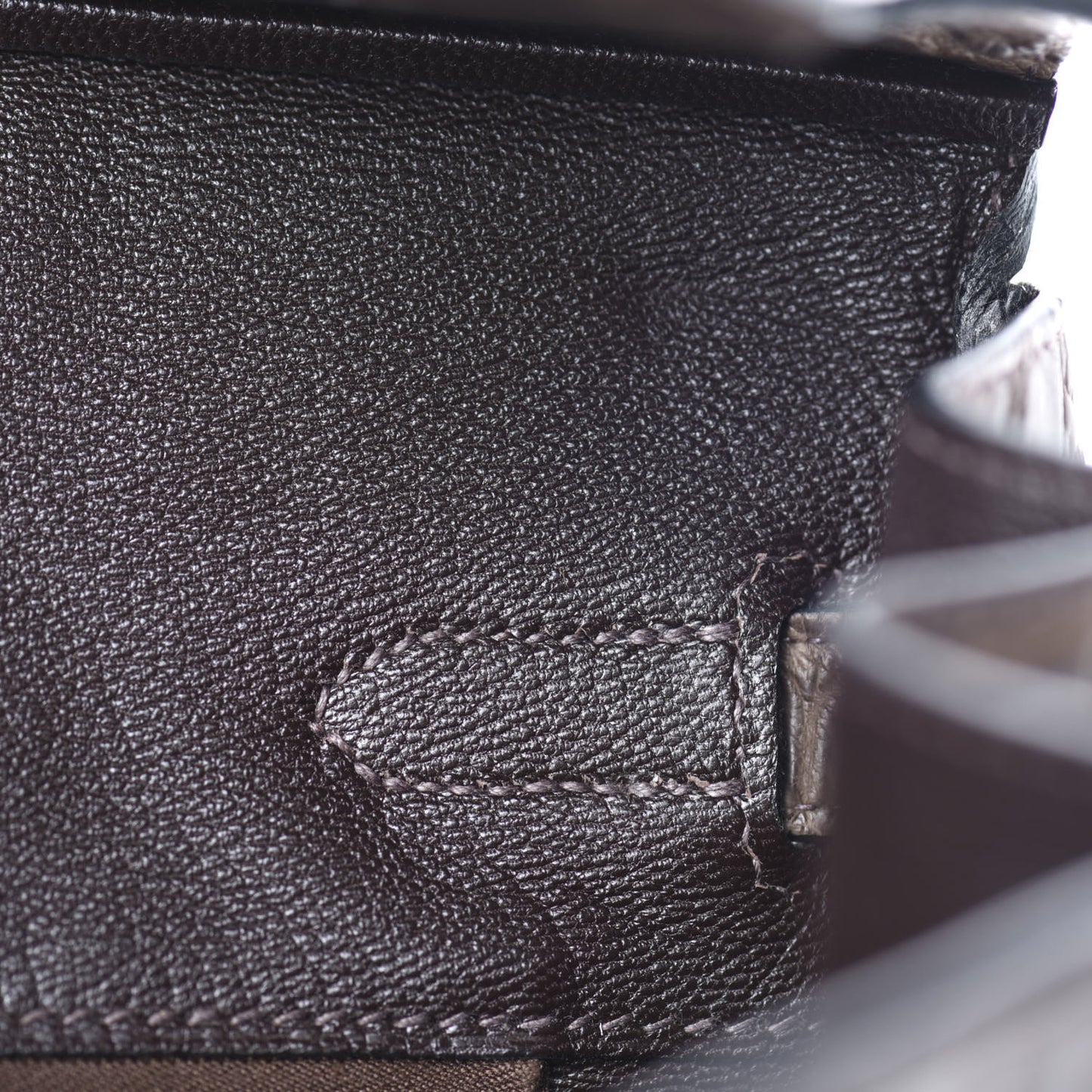 Matte Niloticus Crocodile Birkin 30 Gris Elephant