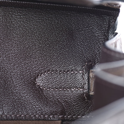Hermes Matte Niloticus Crocodile Birkin 30 Gris Elephant 25 of 38