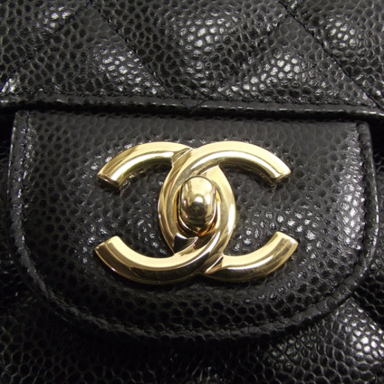 Chanel Caviar XL JUMBO MAXI Flap Bag Black 11 of 11