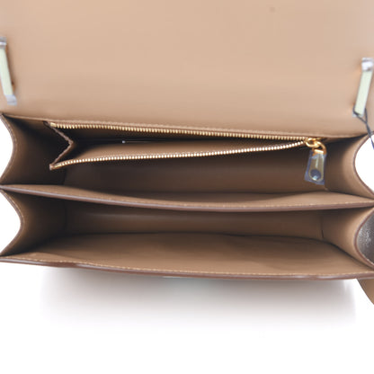 Burberry Calfskin Paneled Medium TB Bag Maple 4 of 10