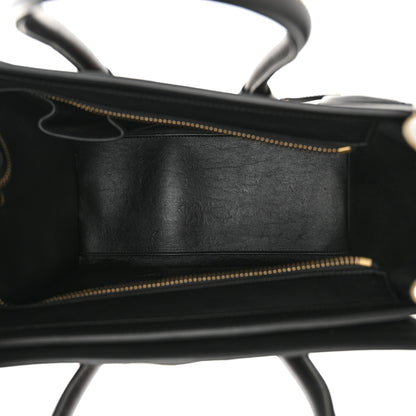 Celine Goatskin Smooth Calfskin Micro Tri-Color Luggage Olive 5 of 10
