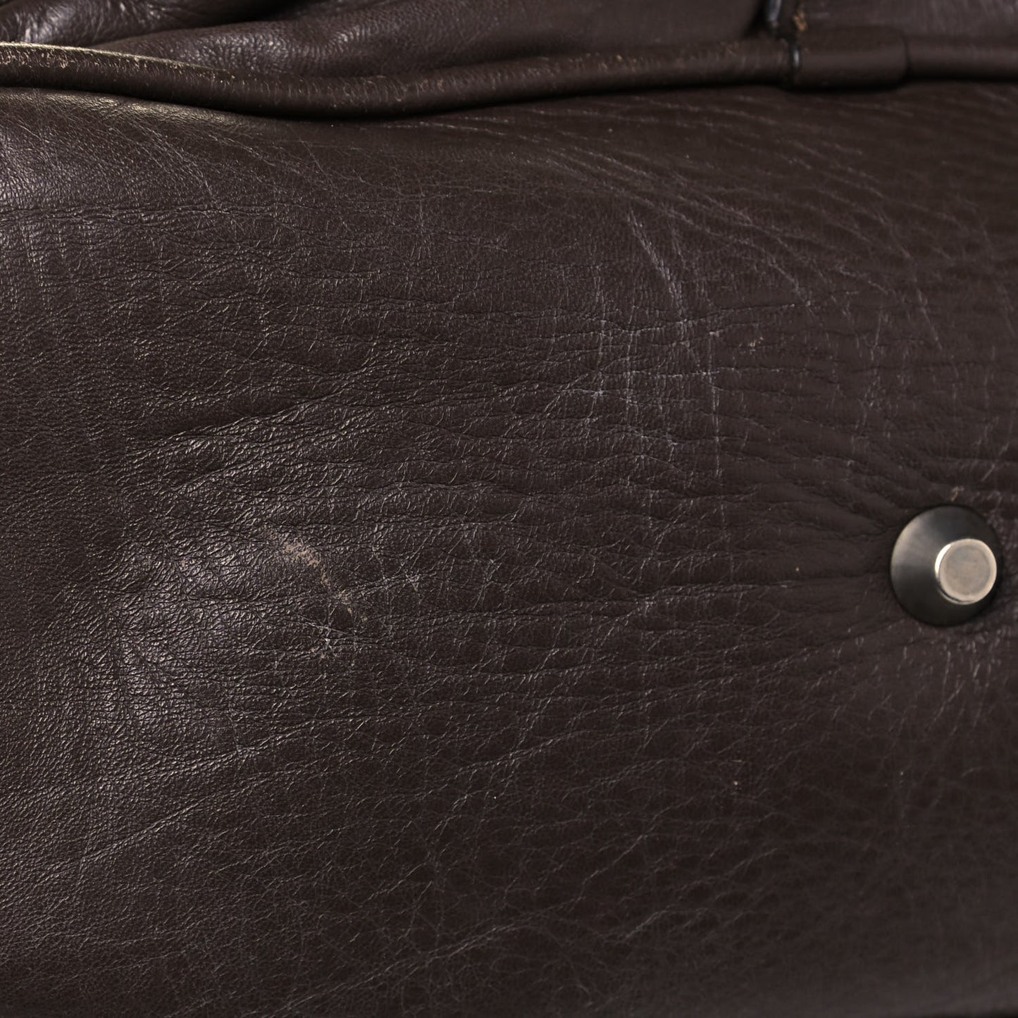 Calfskin Betty Tote Chocolate