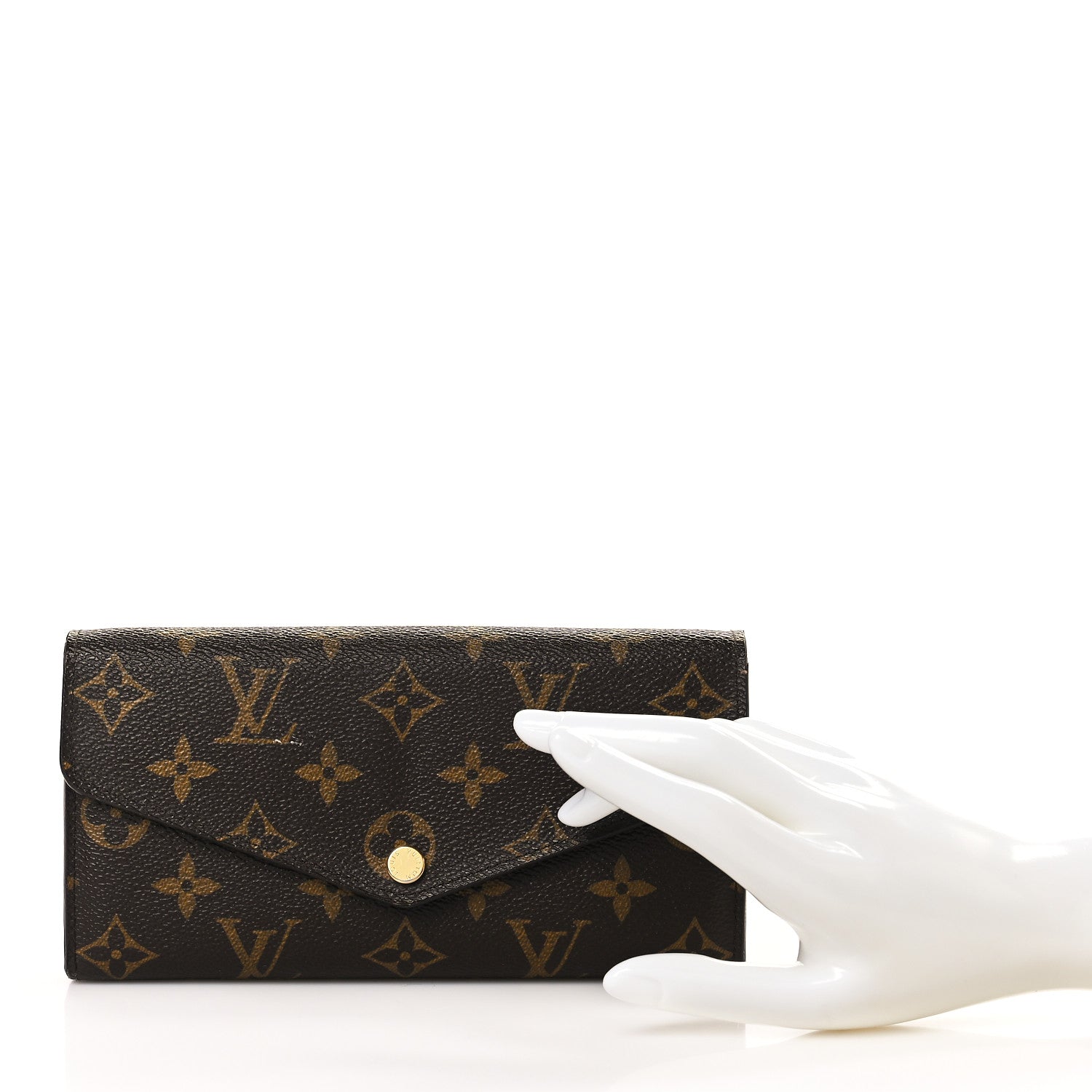 Louis Vuitton Monogram Sarah Wallet NM 2 of 10