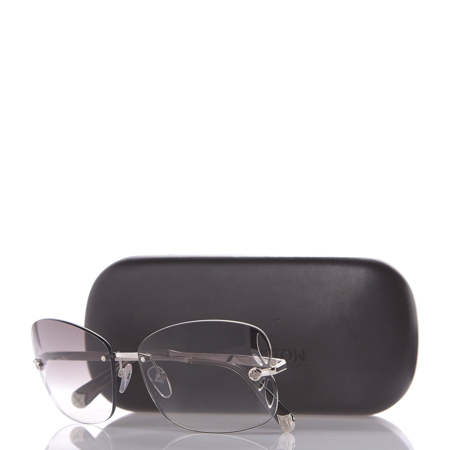 Louis Vuitton Lily Glitter Sunglasses Z0308U Dark Grey 8 of 8