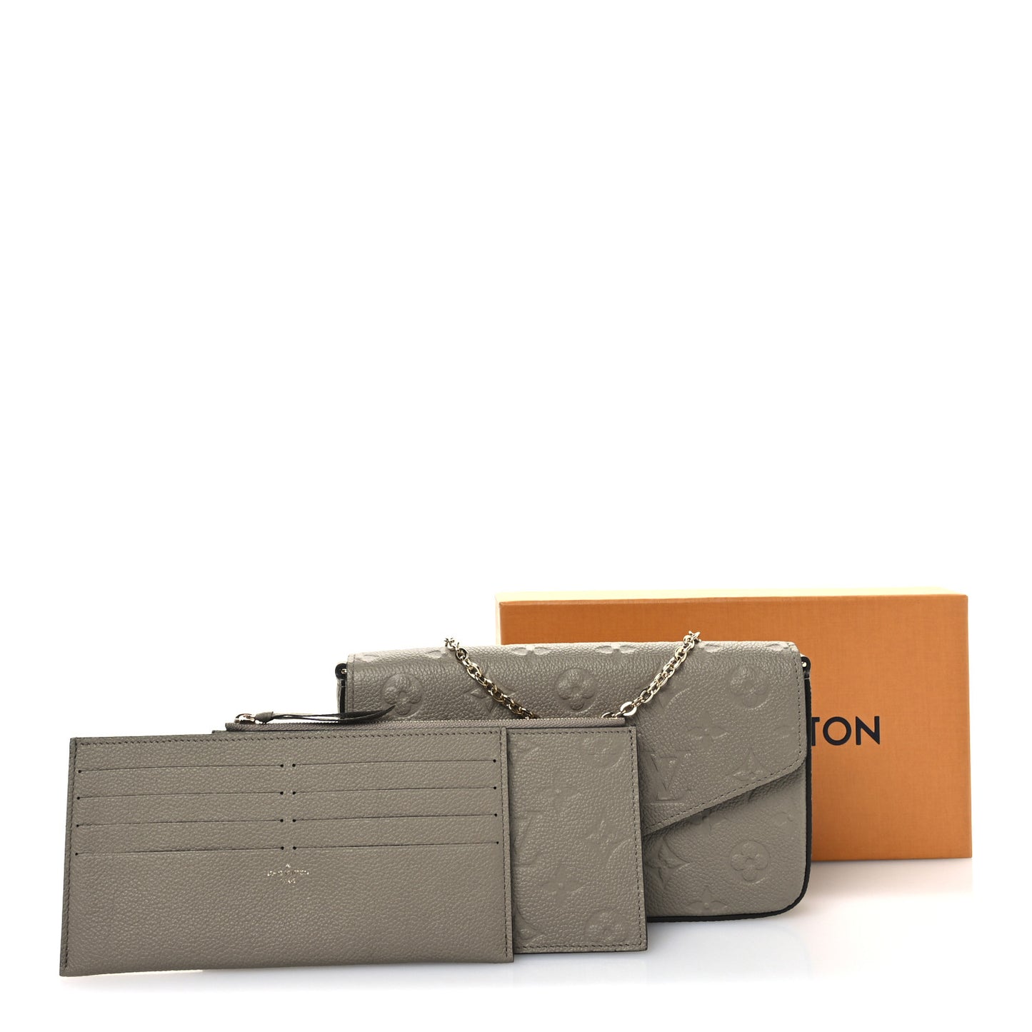 Empreinte Pochette Felicie Chain Wallet Tourterelle