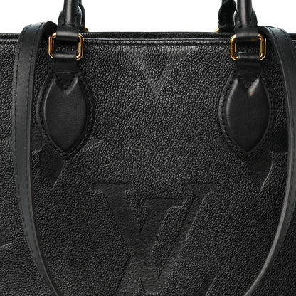 Louis Vuitton Empreinte Monogram Giant Onthego MM Black 7 of 10