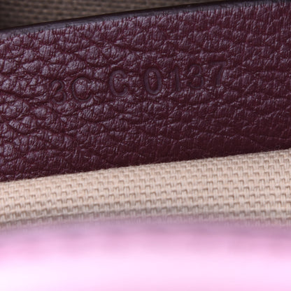 Givenchy Sugar Goatskin Mini Tri-Color Antigona Burgundy Pink White 10 of 16