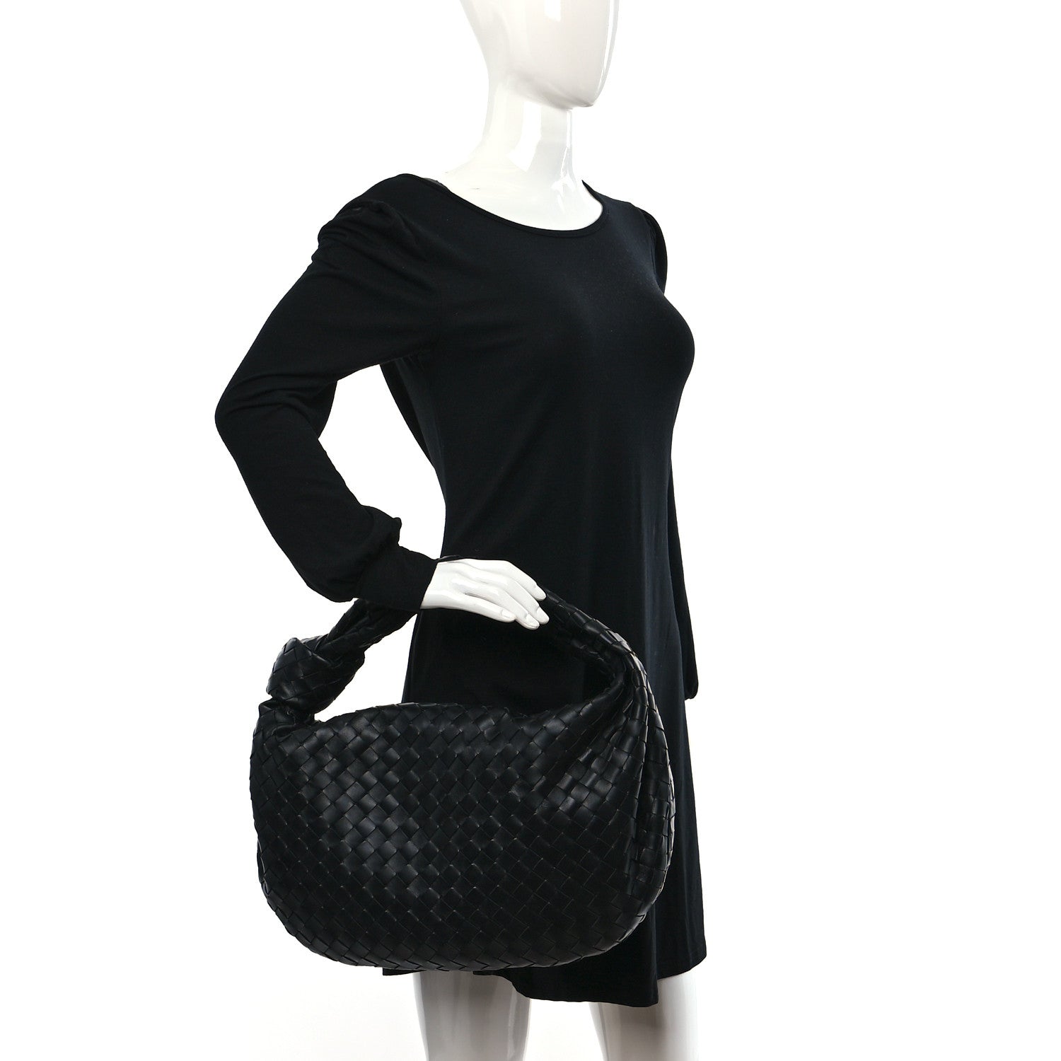 Bottega Veneta Nappa Intrecciato Small Jodie Black 2 of 9