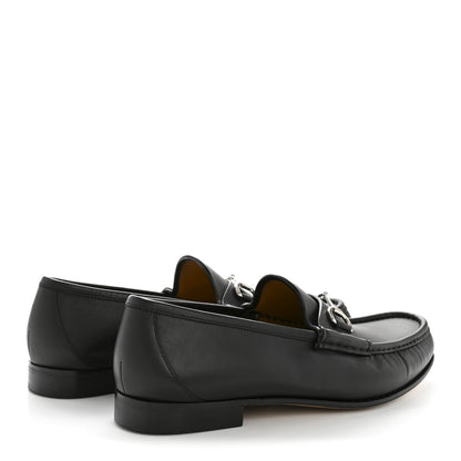 Gucci Road Calfskin Mens Horsebit Loafers 10.5 Black 5 of 11
