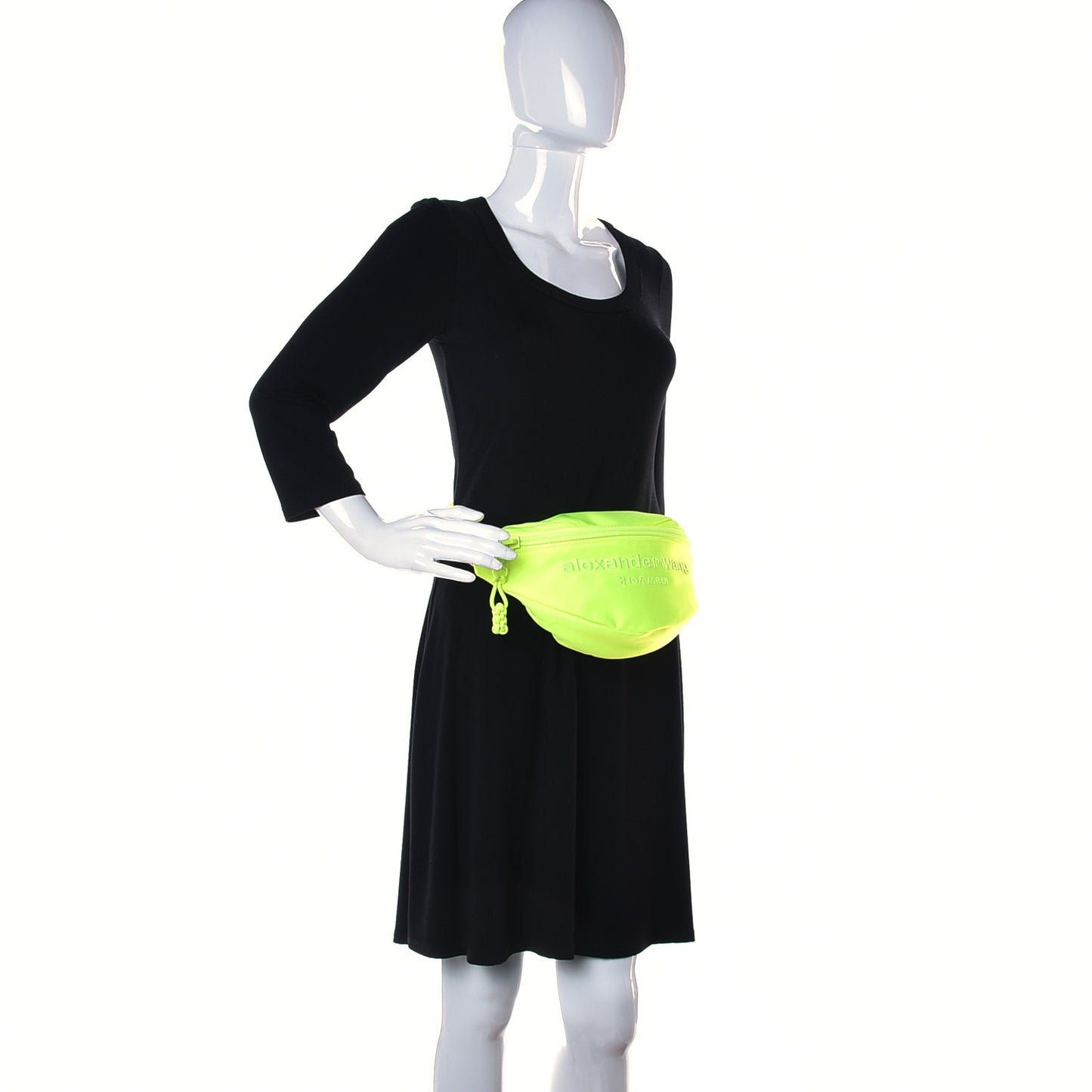 Nylon Logo Primal Belt Bag Neon Celandine