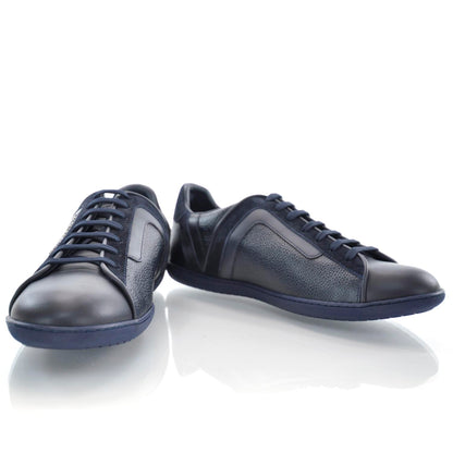 Louis Vuitton Leather Twister Sneakers 9 Black 1 of 7