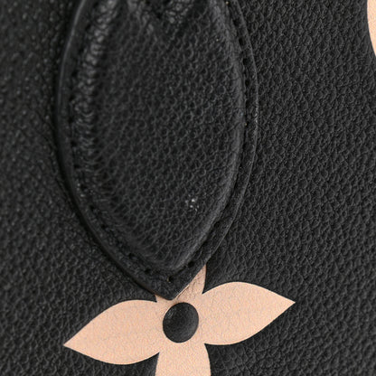 Louis Vuitton Empreinte Monogram Giant Onthego MM Black Beige 10 of 11