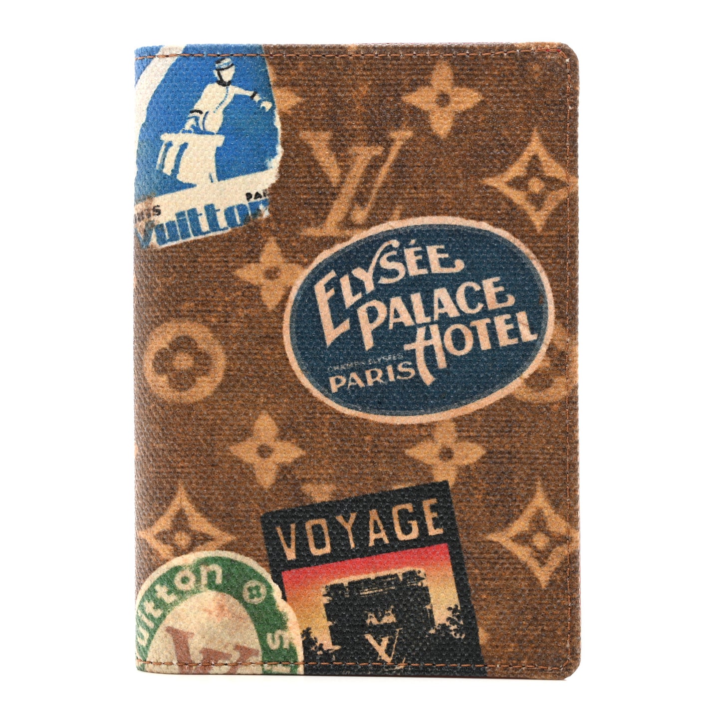 Monogram Flight Mode Passport Cover