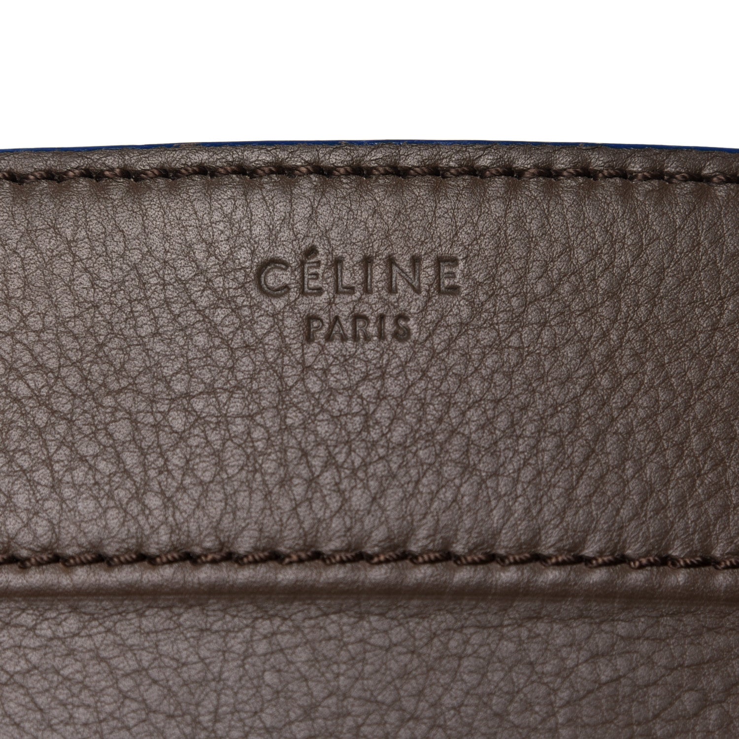 Celine Baby Grained Calfskin Medium Phantom Luggage Khaki 10 of 18