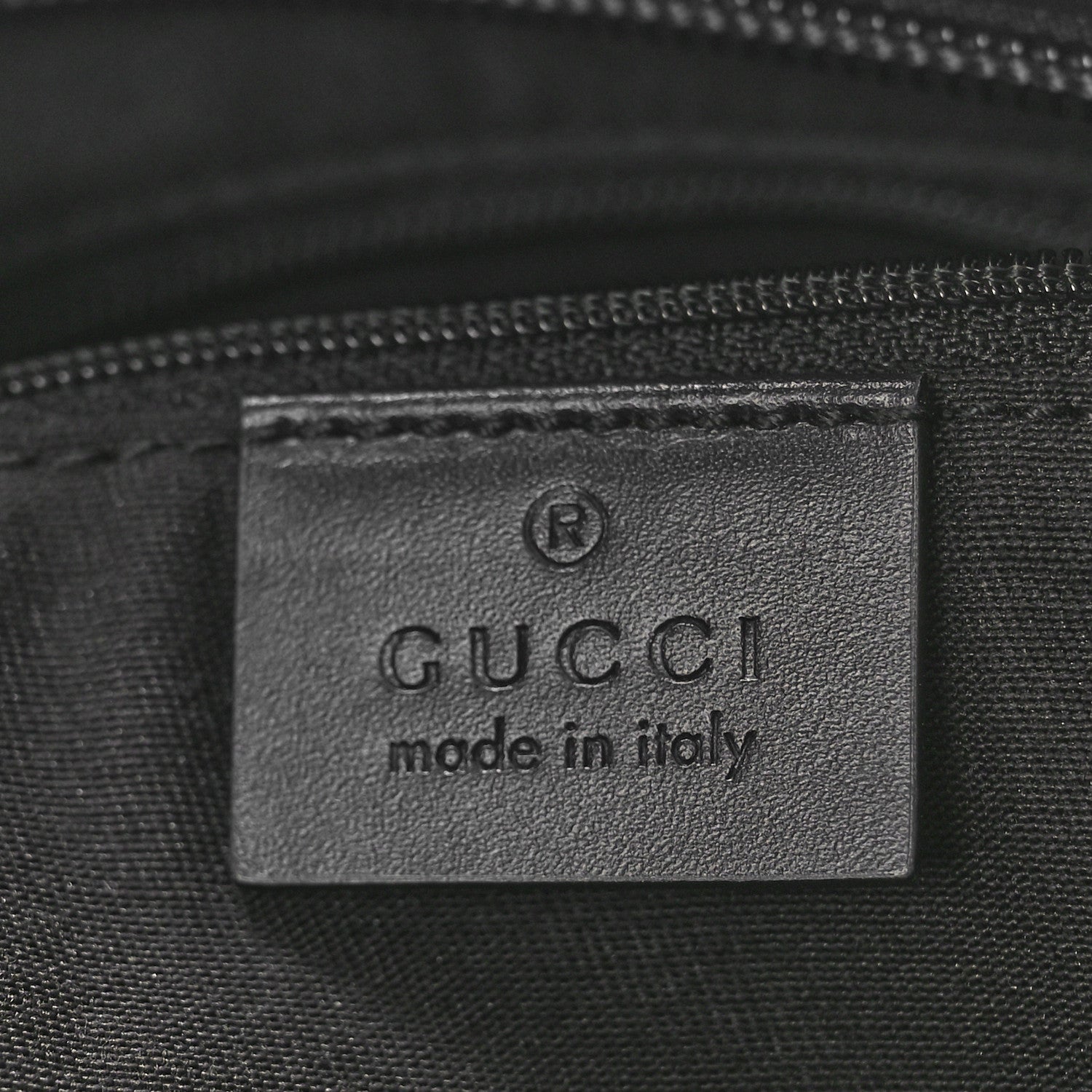 Gucci GG Supreme Monogram Web Flat Messenger Bag Navy 6 of 10
