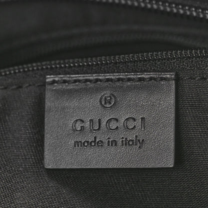 Gucci GG Supreme Monogram Web Flat Messenger Bag Navy 6 of 10