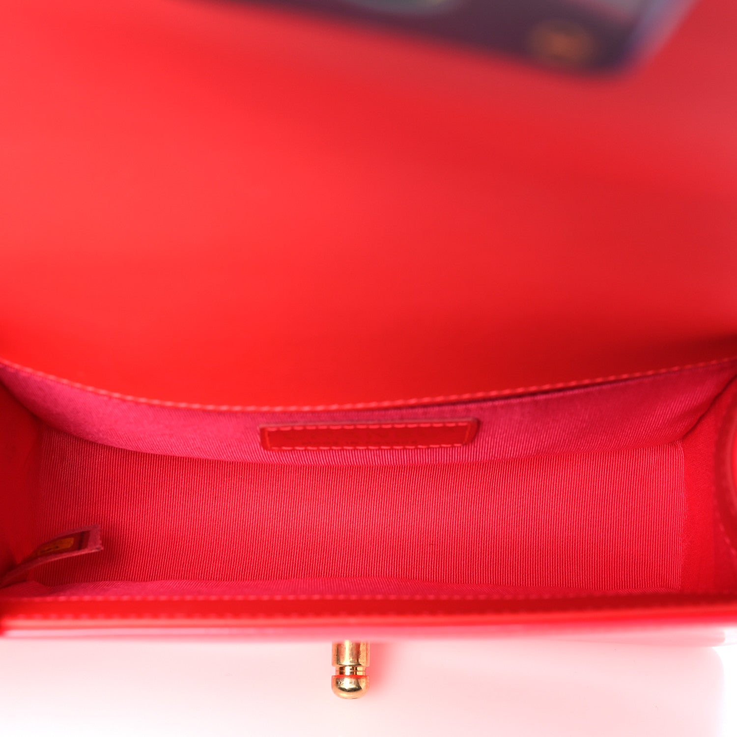 Chanel Patent Calfskin Quilted Small Boy Flap Pink 5 of 10