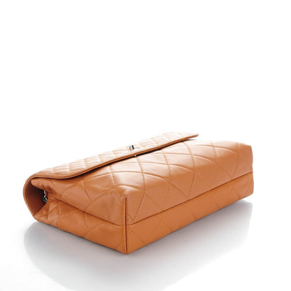 Chanel Calfskin Quilted In the Business Flap Dark Beige 5 of 14